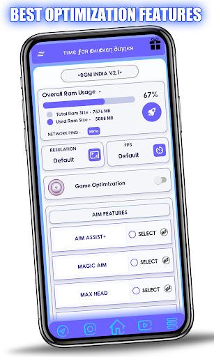 BGM GFX TOOL - VIP FEATURES - عکس برنامه موبایلی اندروید