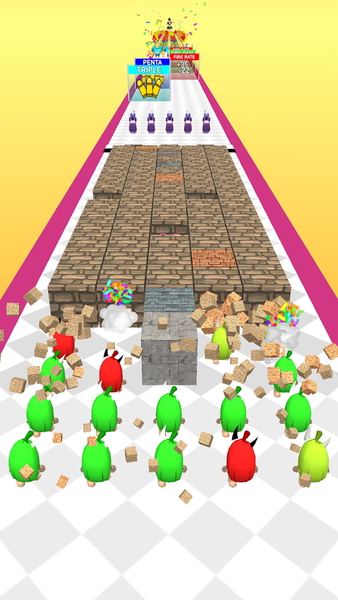Cry Banana Merge: Run Master - Gameplay image of android game