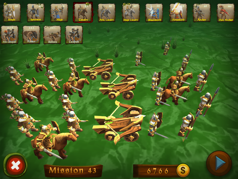 Battle Sim: Knights vs Dragons - عکس بازی موبایلی اندروید