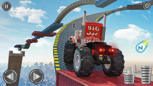 Monster Truck Mega Ramp Stunts Tracks - عکس برنامه موبایلی اندروید