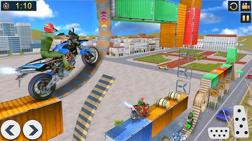 Bike Stunt Racing : Bike Games - عکس بازی موبایلی اندروید