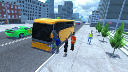 City bus driver & Off Road Bus driver - Gameplay image of android game