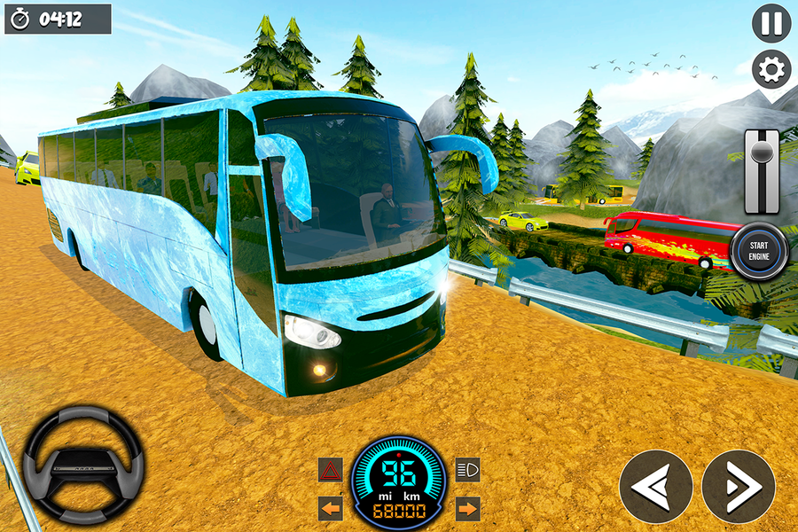Coach Bus Game: Bus Simulator - عکس بازی موبایلی اندروید