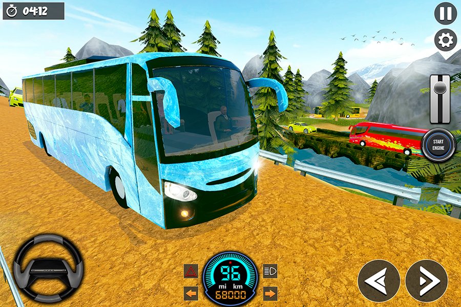 Coach Bus Game: Bus Simulator - عکس بازی موبایلی اندروید