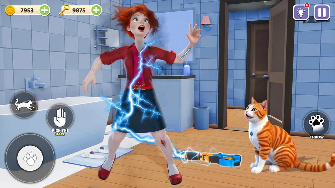 Cat Simulator: Scary Mom Games - عکس بازی موبایلی اندروید