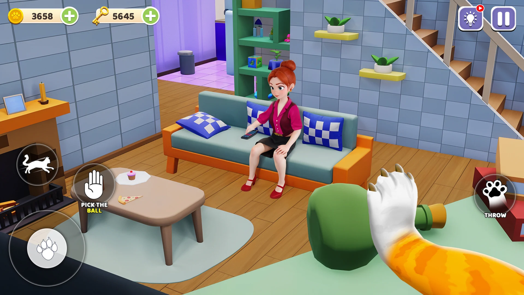 Cat Simulator: Scary Mom Games - عکس بازی موبایلی اندروید