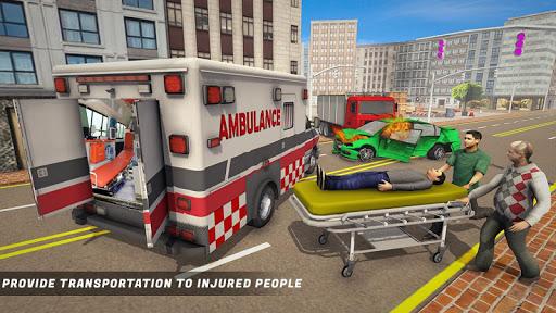 911 Ambulance Rescue Driver - Image screenshot of android app