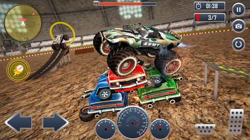 Army Monster Truck Demolition - Image screenshot of android app