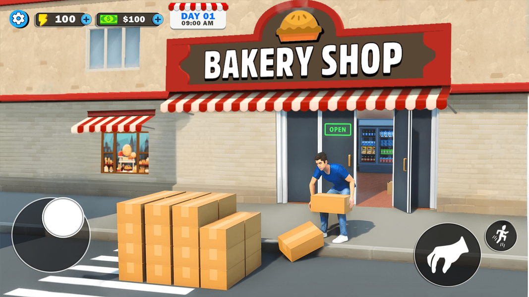 Bakery Supermart Simulator - عکس بازی موبایلی اندروید