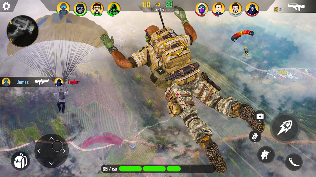 Modern Fps Gun Shooter Strike - Gameplay image of android game