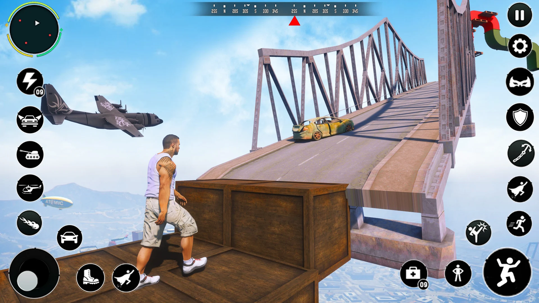 Obstacles Climb Parkour Game - Gameplay image of android game