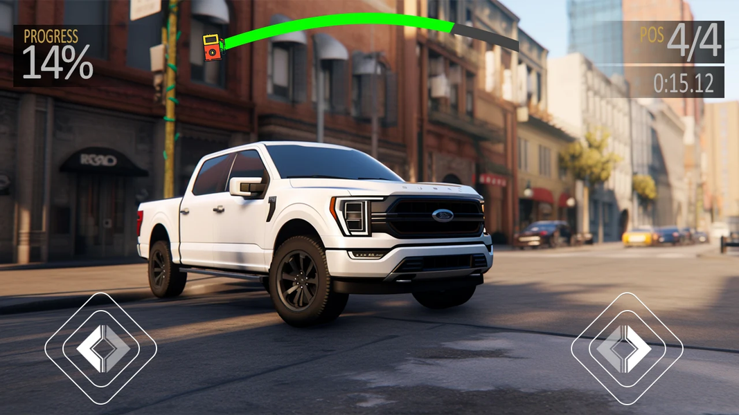 Prado Jeep Parking: Car Games - Gameplay image of android game