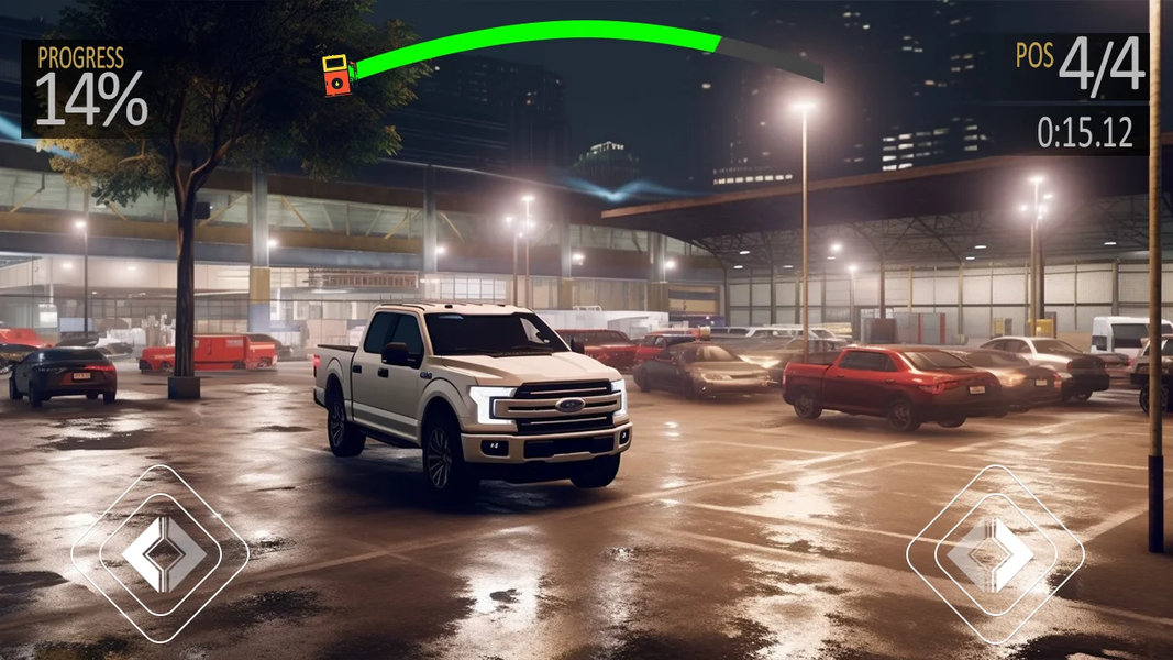 Prado Jeep Parking: Car Games - Gameplay image of android game