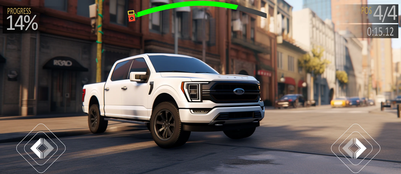 Prado Jeep Parking: Car Games - Gameplay image of android game