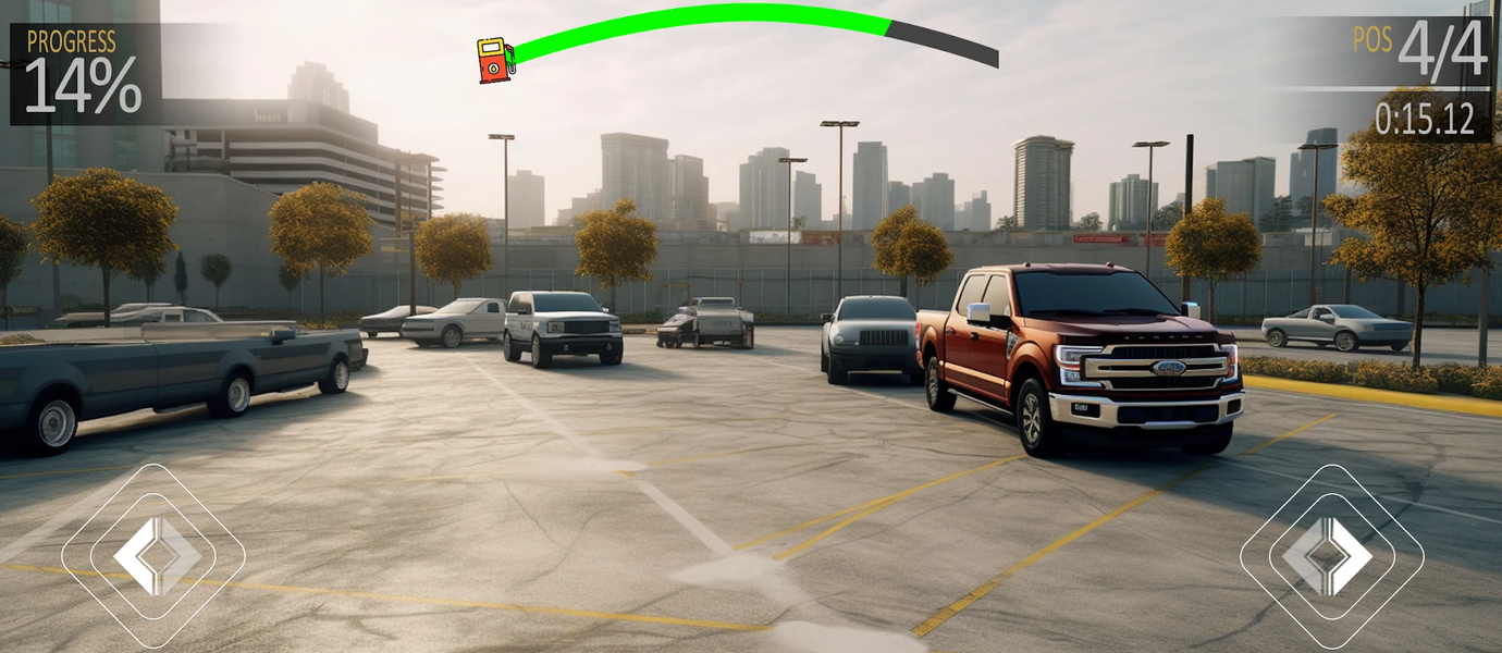 Prado Jeep Parking: Car Games - Gameplay image of android game