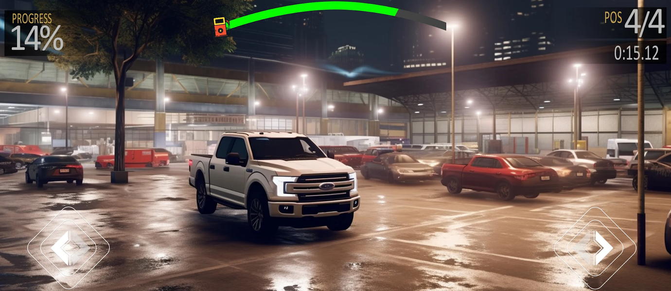 Prado Jeep Parking: Car Games - Gameplay image of android game