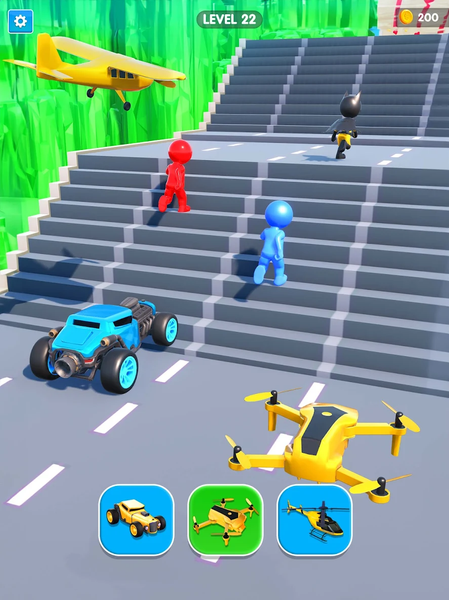 Shape Evolution: Race and Run - Image screenshot of android app