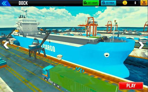 Police Ship Transporter Car Cargo - Image screenshot of android app