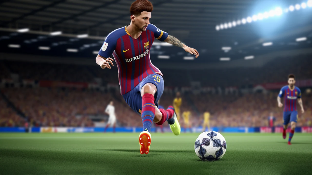 Soccer Match 3D Football Games - Gameplay image of android game