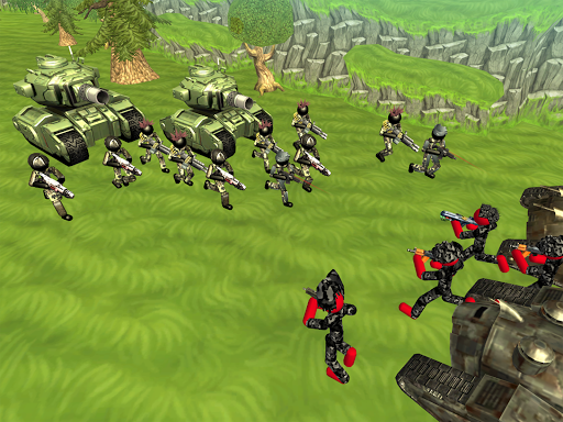 Stickman Tank Battle Simulator - عکس بازی موبایلی اندروید