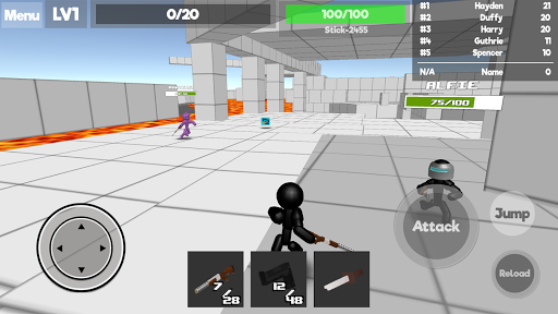 Stickman Unknown Battlegrounds - عکس بازی موبایلی اندروید