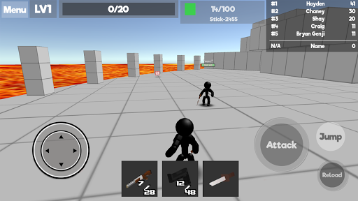 Stickman Unknown Battlegrounds - عکس بازی موبایلی اندروید