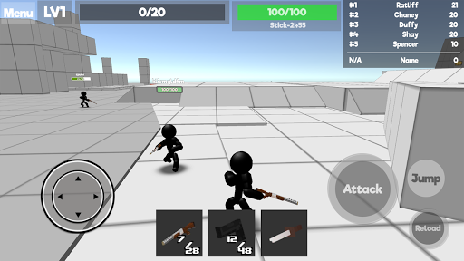 Stickman Unknown Battlegrounds - عکس بازی موبایلی اندروید