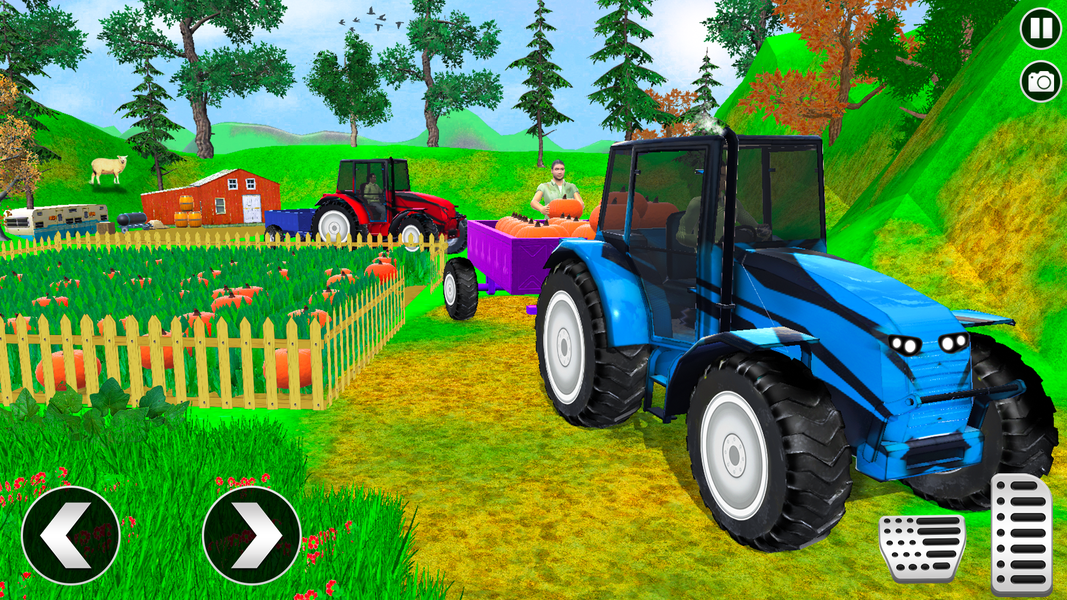Farmer Tractor Farming Game 3D - عکس بازی موبایلی اندروید