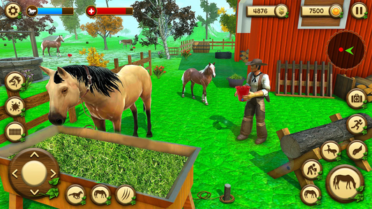 بازی Wild Horse Games Survival Sim - دانلود | کافه بازار