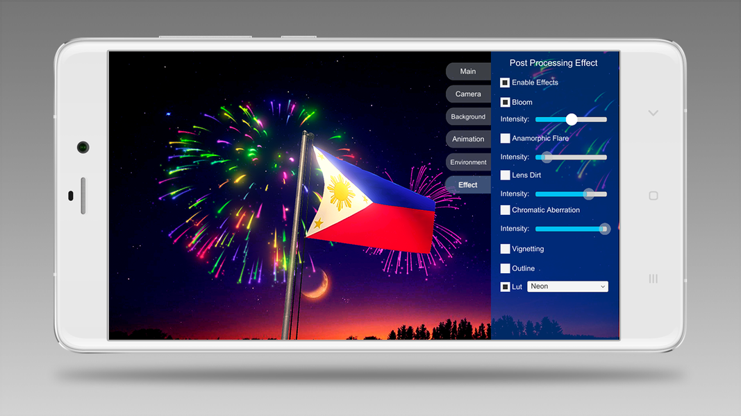3D Flag Maker - Image screenshot of android app