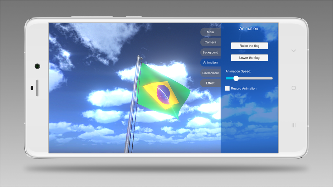 3D Flag Maker - Image screenshot of android app