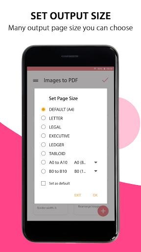 Image to PDF - PDF converter - Image screenshot of android app