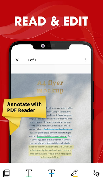 PDF Reader, Read All PDF - عکس برنامه موبایلی اندروید