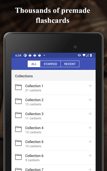 ACE PT Flashcards - Image screenshot of android app