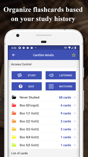 CPA Flashcards - Image screenshot of android app
