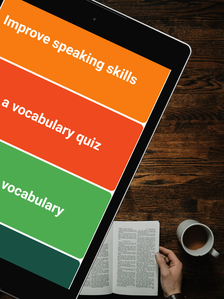 Thai flashcards - Image screenshot of android app