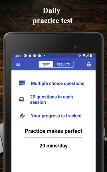 Thai flashcards - Image screenshot of android app