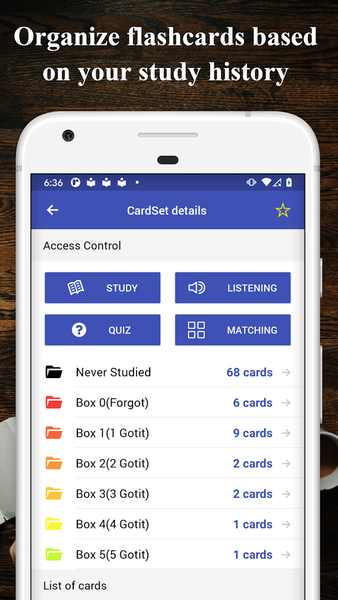 Korean Flashcards - Image screenshot of android app
