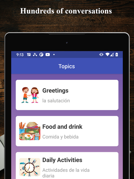 Korean Flashcards - Image screenshot of android app