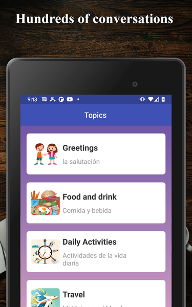 Korean Flashcards - Image screenshot of android app