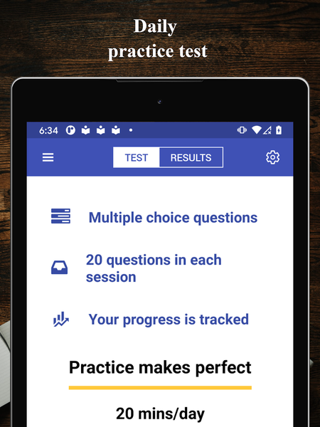 Korean Flashcards - Image screenshot of android app