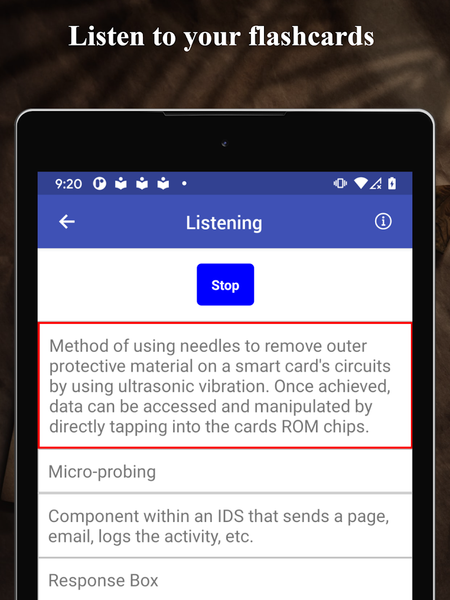 NAPLEX Flashcards - Image screenshot of android app