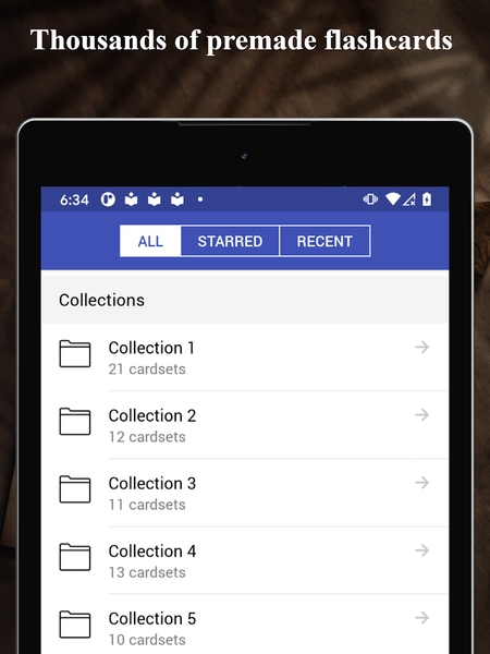 NAPLEX Flashcards - Image screenshot of android app