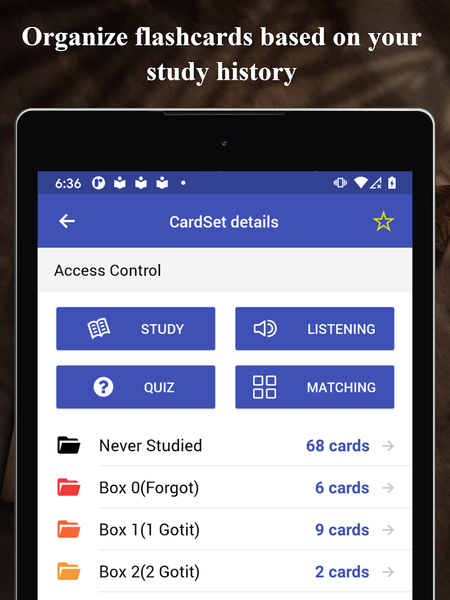 NAPLEX Flashcards - Image screenshot of android app