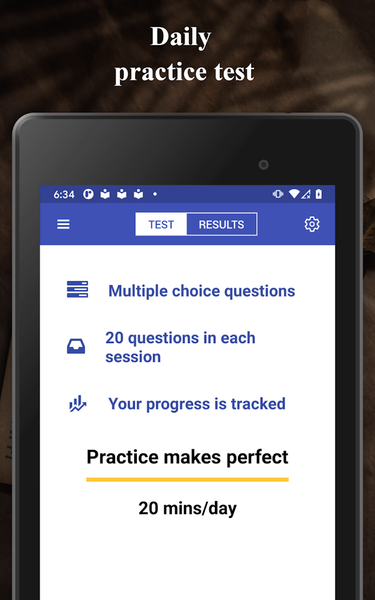 NAPLEX Flashcards - Image screenshot of android app