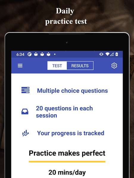 NAPLEX Flashcards - Image screenshot of android app