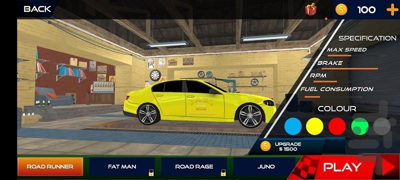 بازی ماشین تاکسی : ماشین بازی - عکس بازی موبایلی اندروید