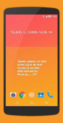 Simple Text Widget (Any Text) - Image screenshot of android app