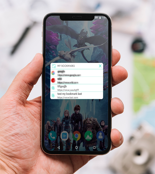 Bookmark Manager - عکس برنامه موبایلی اندروید