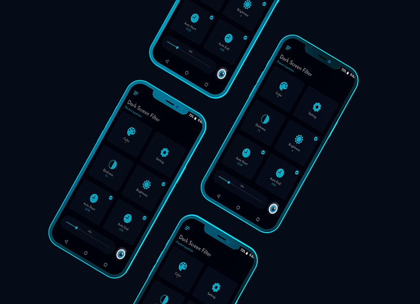 Dark screen filter - Image screenshot of android app